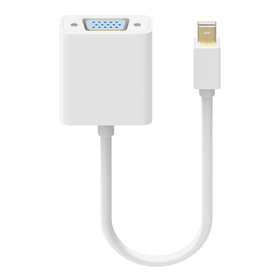 Mini DisplayPort to VGA Video Adapter, M/F, 1080p, , hi-res