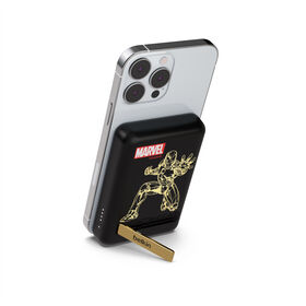Magnetic Wireless Power Bank 5K + Stand (Marvel Collection), , hi-res