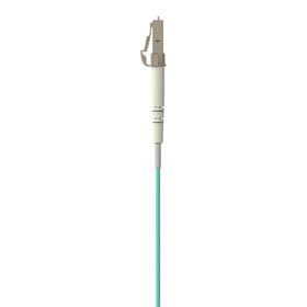 Fiber Optic Cable; 10GB Aqua Multimode LC/ST Duplex, 50/125 OM3, Aqua, hi-res