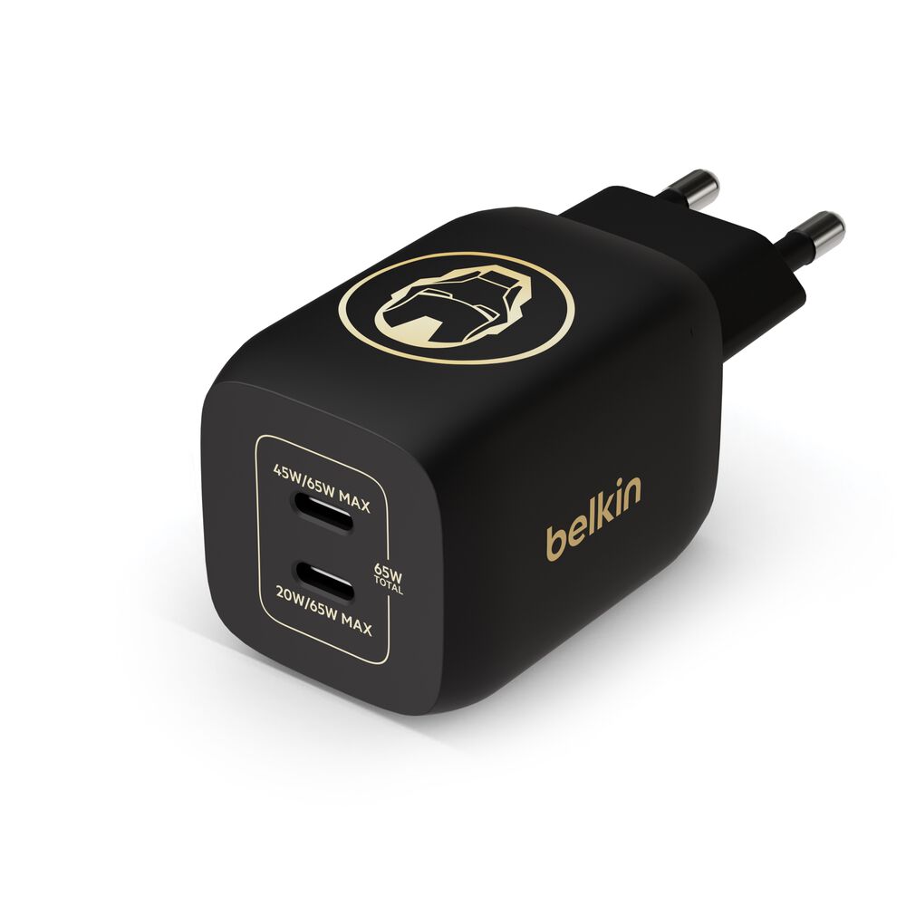 PPS 65W 듀얼 USB-C GaN 가정용 충전기 (마블 컬렉션 )