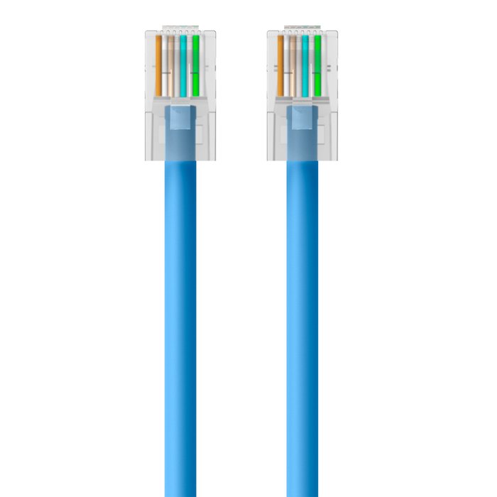 CAT6 Ethernet Patch Cable, RJ45, M/M, Blue, hi-res