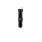 Plus Lightning to USB-A Cable with Strap, Black, hi-res