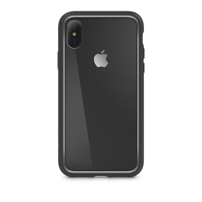 SheerForce™ Elite Protective Case for iPhone X, Black, hi-res
