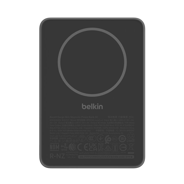 Slim Magnetic Power Bank 5K | Belkin SG
