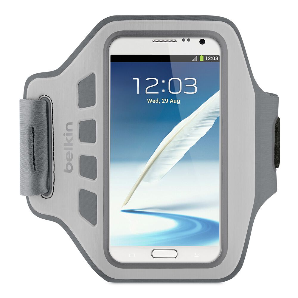Ease-Fit Armband for Samsung Galaxy Note II, Gravel, hi-res