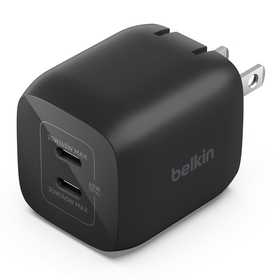 Chargeur secteur double port USB-C® GaN avec technologie PPS 45 W, , hi-res