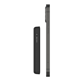 Magnetic Wireless Power Bank 2.5K, Black, hi-res