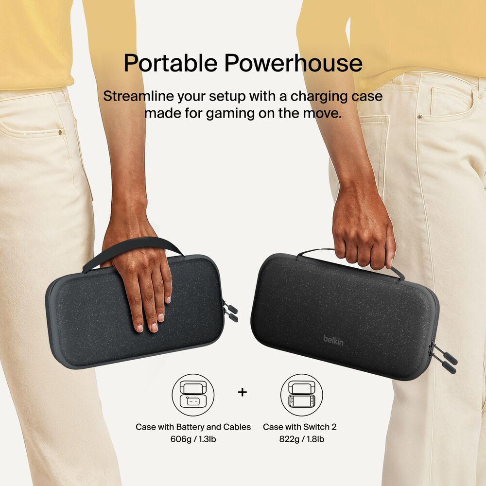 Charging Case for Nintendo Switch 2, Charcoal, hi-res