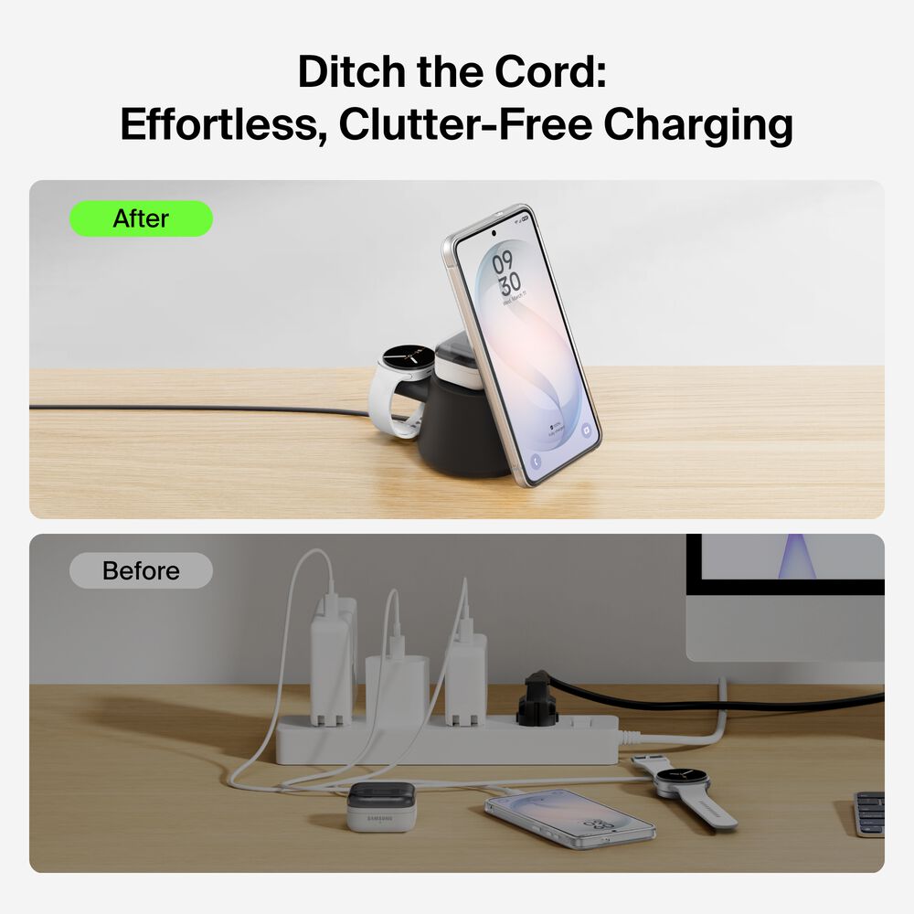 Modular Charging Dock with Qi2 25W, Black, hi-res