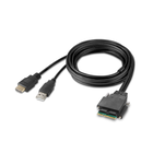 2-Port Single Head HDMI Modular Secure KVM Switch PP4.0 W/ Remote, Schwarz, hi-res