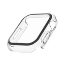 TemperedCurve 2-in-1 Treated Screen Protector + Bumper for Apple Watch Series 8/7, Clear, hi-res