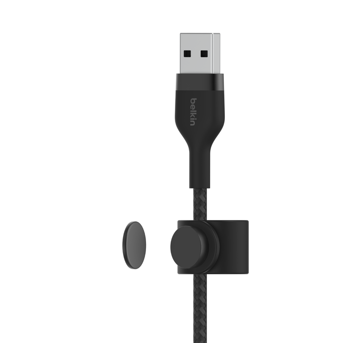 带 Lightning 接口的 USB-A 充电线, 黑色, hi-res