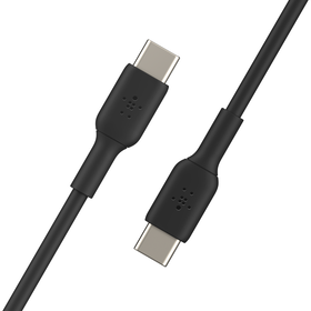 BOOST↑CHARGE™ USB-C/USB-C-kabel (2 m, zwart), Zwart, hi-res