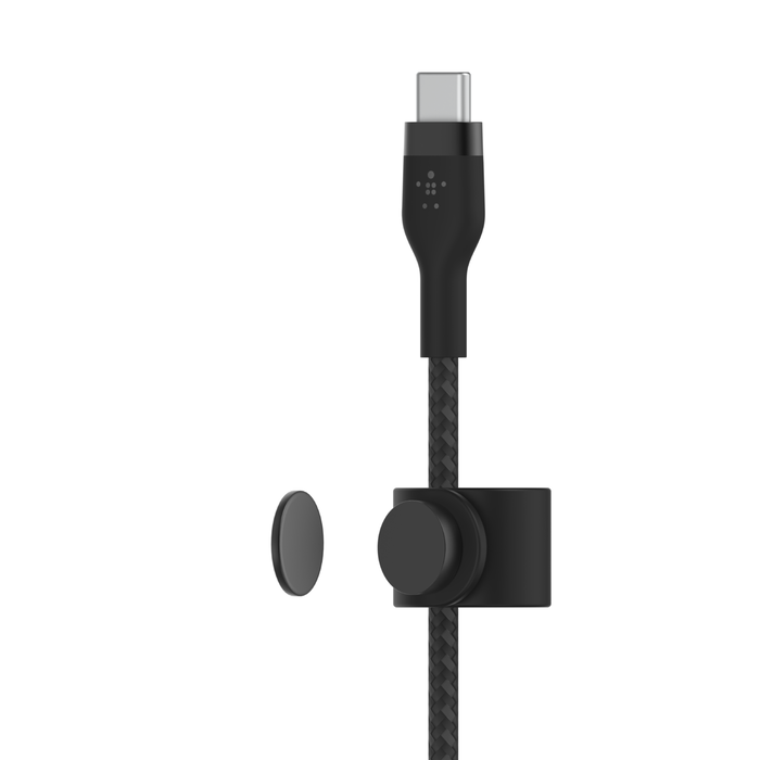 C&acirc;ble USB-C&reg; avec connecteur Lightning, Noir, hi-res