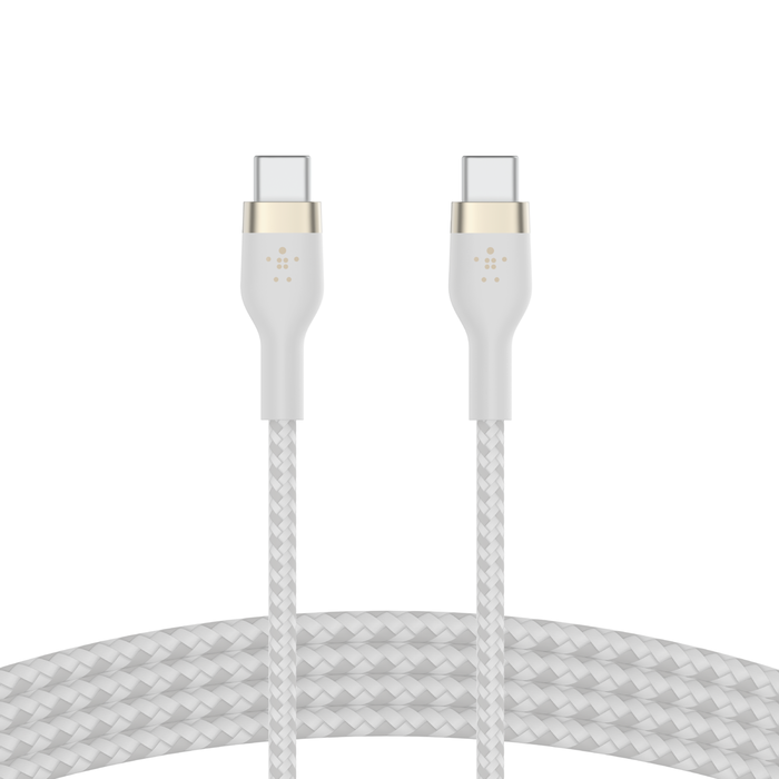 USB-C to USB-C Cable 60W, White, hi-res