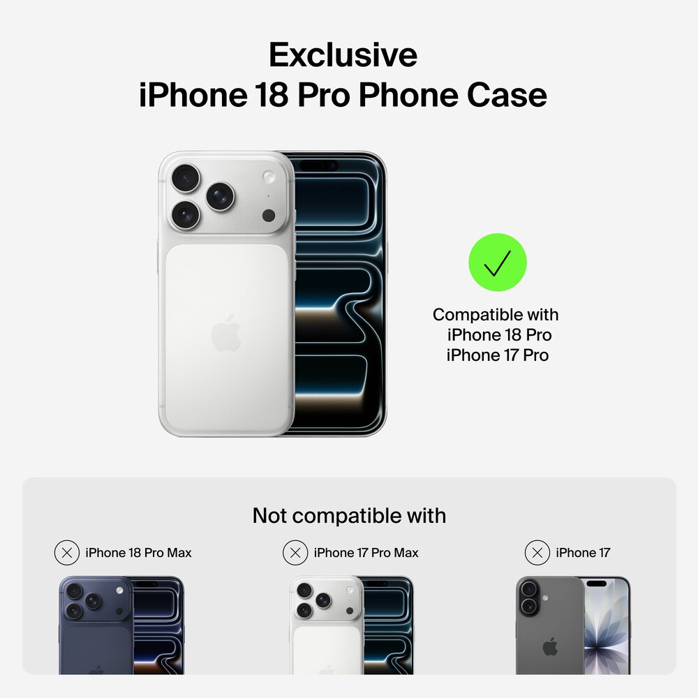 Grip Series Case for iPhone 18 Pro / iPhone 17 Pro, Black, hi-res