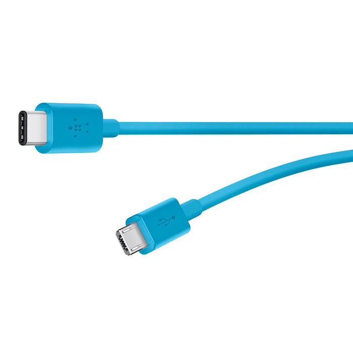 MIXIT↑™ 2.0 USB-C™ to Micro USB Charge Cable (USB Type-C™), Blue, hi-res