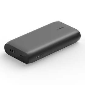 Batterie Externe de Secours 20000mAh, Charge Rapide 2x USB + USB-C, Bigben  - Noir - Français