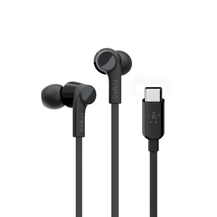入耳式有線耳機 配備 USB-C 接頭, Black, hi-res