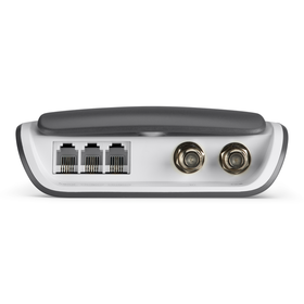 12-outlet Surge Protector with 8 ft Power Cord with Cable/Satellite and Telephone Protection, White, hi-res