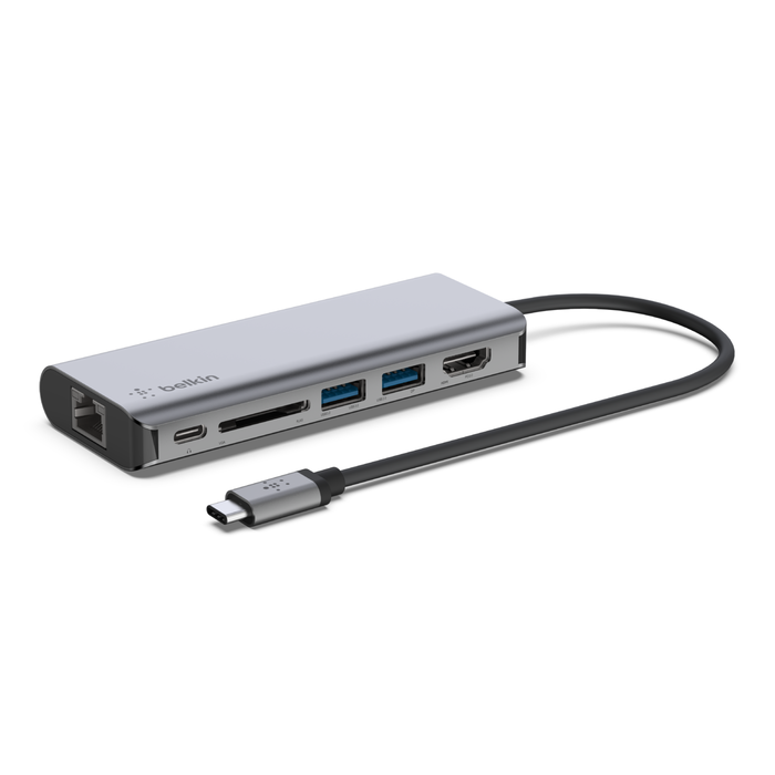 6-in-1 Multiport USB-C Adapter, USB-C Hub