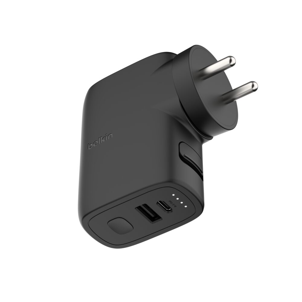 Belkin BEL Hybrid AC PB 5K PD 25W W/IN Plug