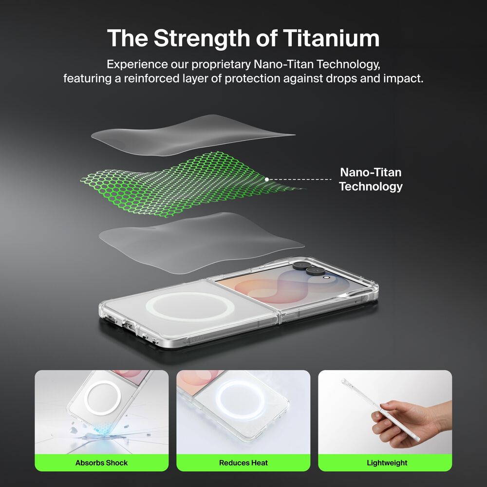 Clear Series Case for Samsung Galaxy Z Flip8, , hi-res