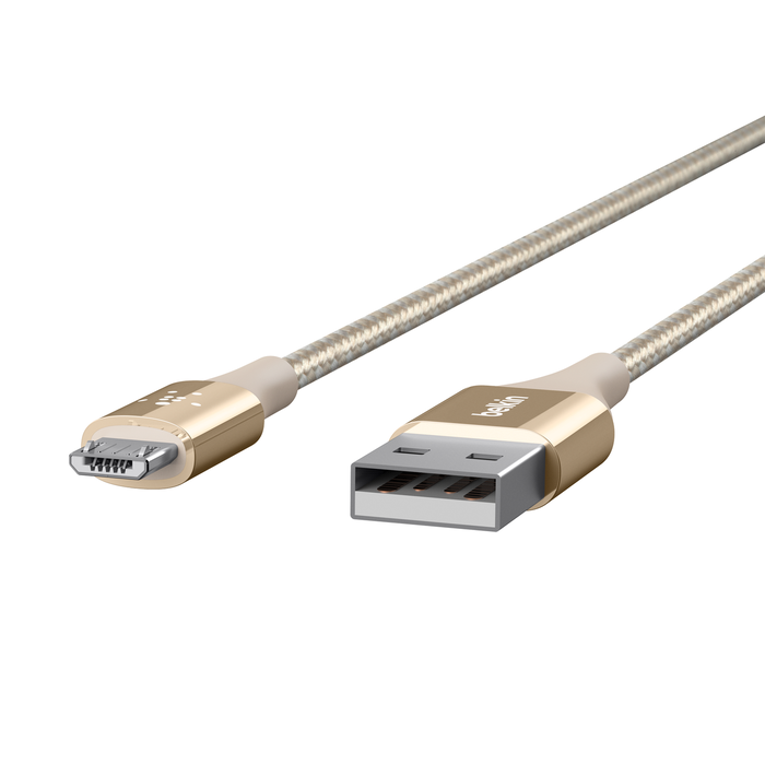 MIXIT↑™ DuraTek™ Micro-USB 转 USB 线缆, Gold, hi-res