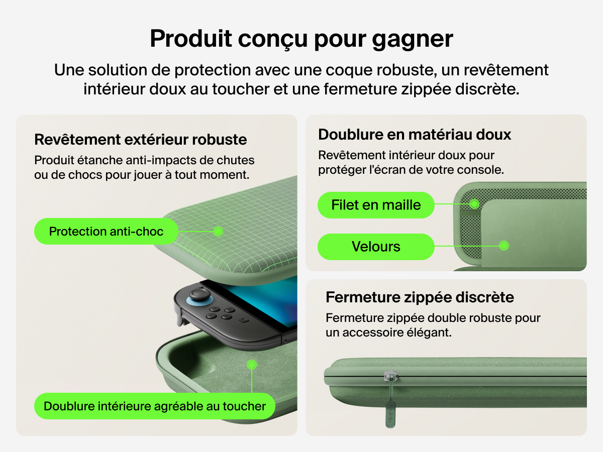 Image d'un socle de recharge 3-en-1 aimant&eacute; et compacte rechargeant rapidement une Apple&nbsp;Watch et qui met en avant son module de recharge certifi&eacute; MFi, sa compatibilit&eacute; avec tous les mod&egrave;les de l'Apple Watch et sa fonction de recharge de z&eacute;ro &agrave; 80&nbsp;% en 45&nbsp;minutes de l'Apple Watch S&eacute;ries 7 (ou version ult&eacute;rieure).