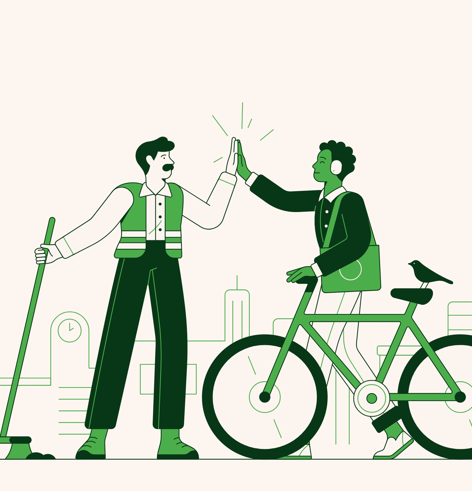 Nous nous engageons &agrave; servir ceux qui nous ont servis.