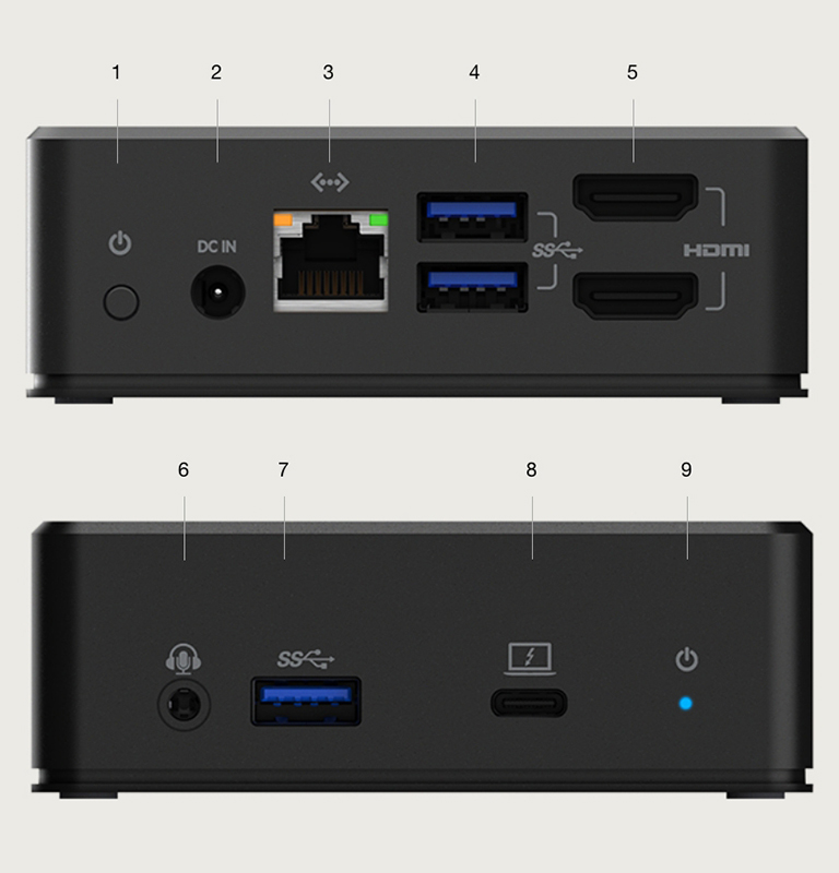 Belkin 8 in 1 USB-C ドッキングステーション