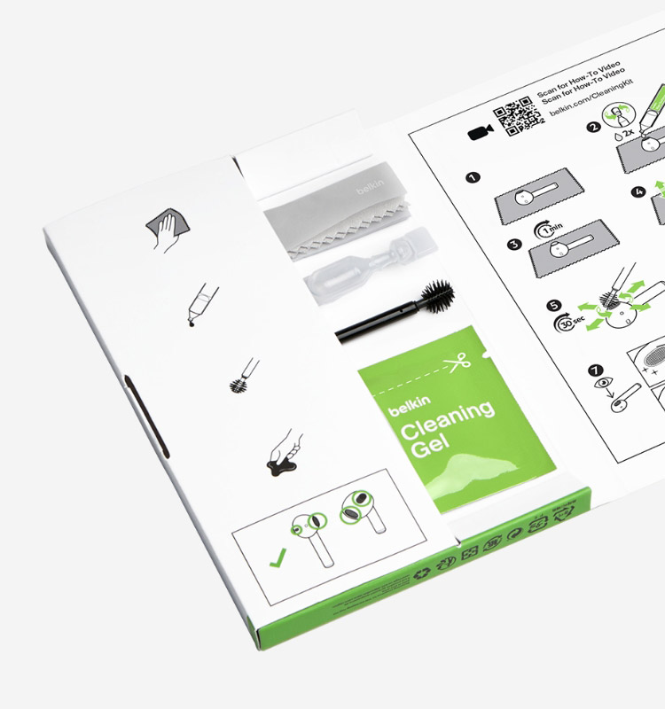 Kit de limpieza de AirPods de Belkin, análisis: la mejor forma de recuperar  todo el sonido
