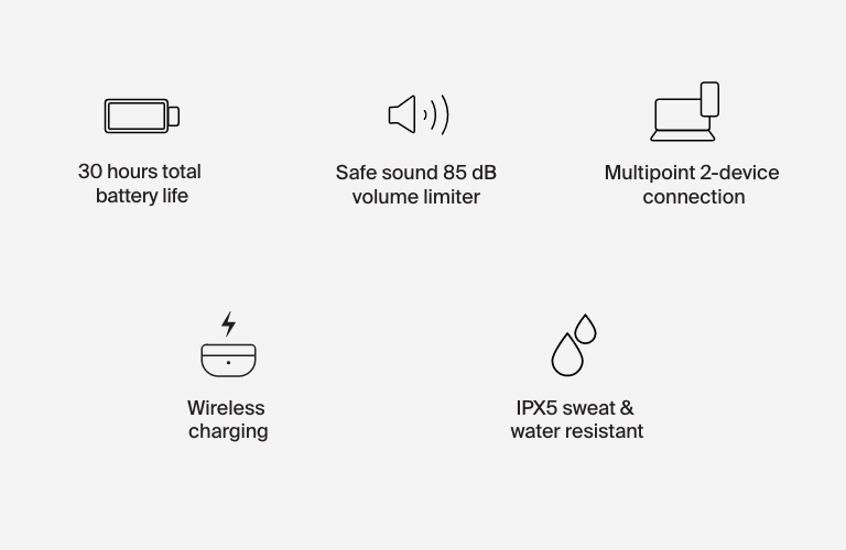 SoundForm Immerse Wireless Noise Cancelling Earbuds