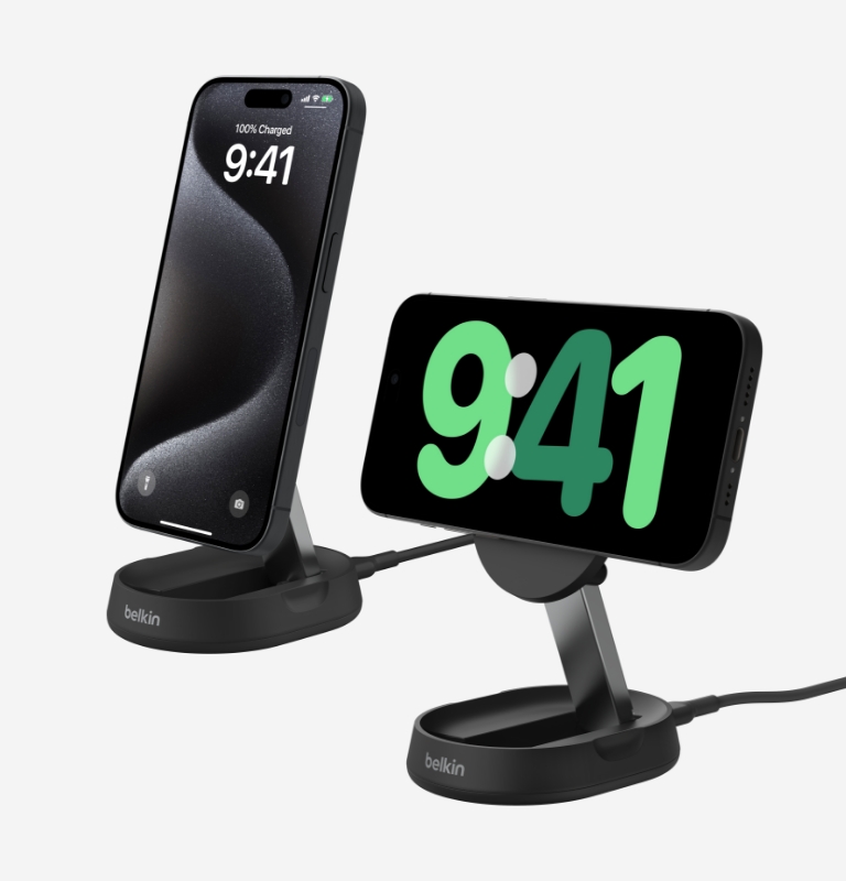 Convertible Magnetic Wireless Charging Stand with Qi2