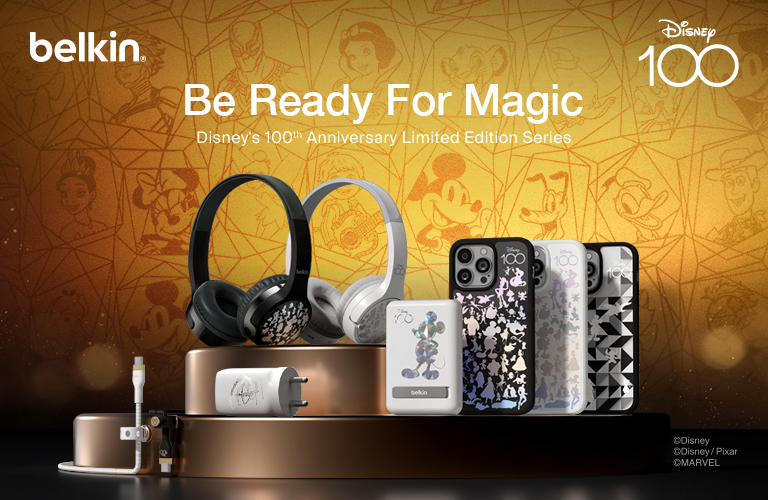 Be Ready For Magic Disney 100th Anniversary Limited Edition | Belkin