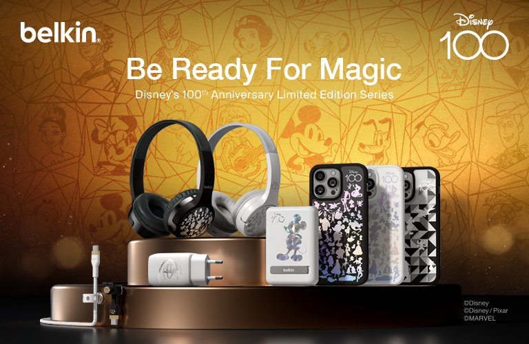 Be Ready For Magic Disney 100th Anniversary Limited Edition | Belkin