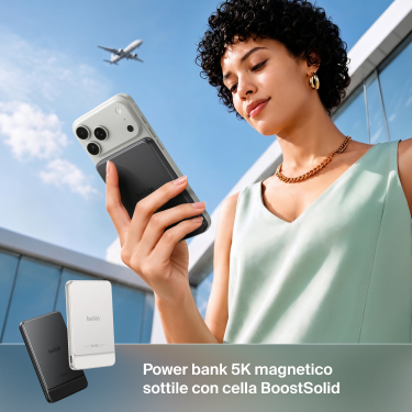 Power bank portatili per la ricarica in movimento