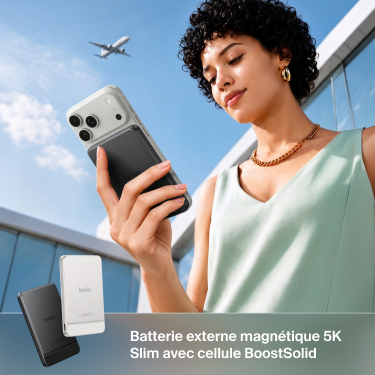 Des batteries externes pour une recharge nomade