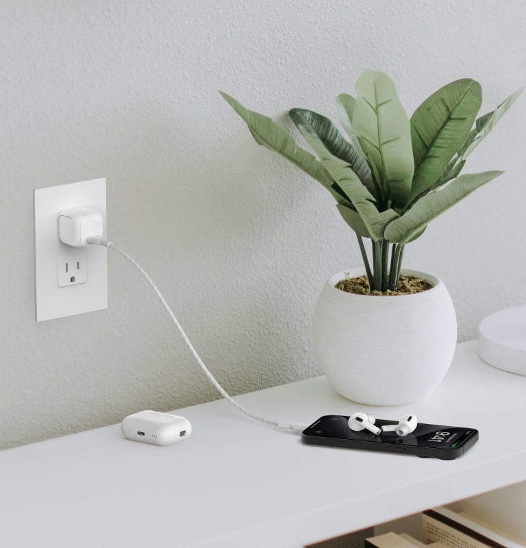 Chargeur mural USB-C&nbsp;60&nbsp;W