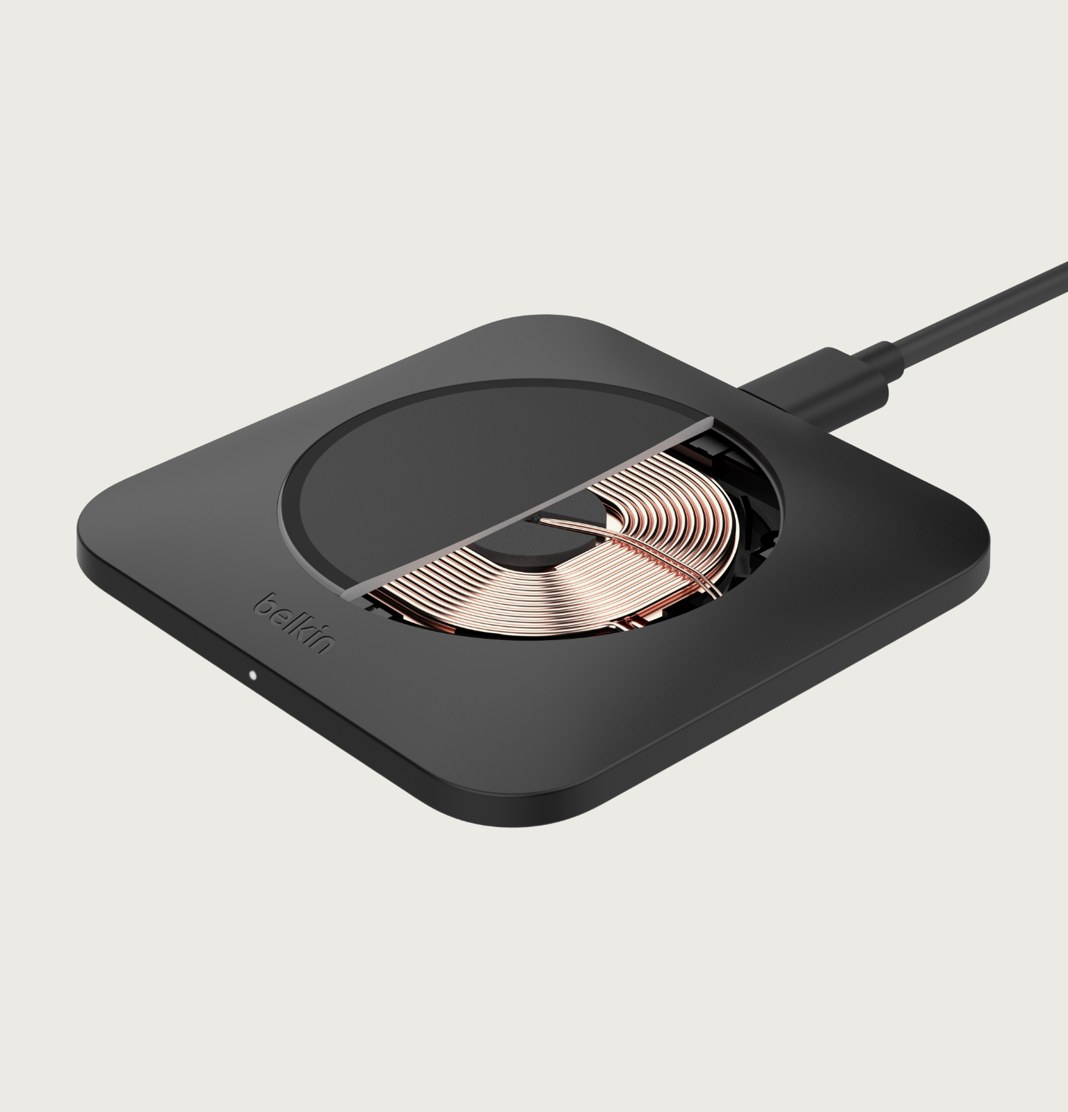 BoostCharge kabelloses Universal Easy Align Ladepad (15&nbsp;W) f&uuml;r iPhone, Samsung Galaxy, AirPods Pro