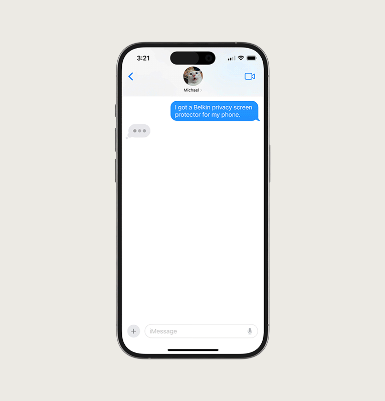 全画面プライバシー保護。