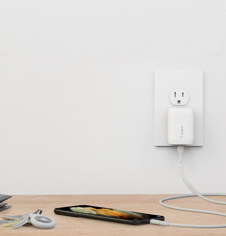 belkin wca005dq1mwh b6 usbc pd 3 pps wall charger 30w usbc usbc pdp 1 mobile 768x800 v01 r01 – 1
