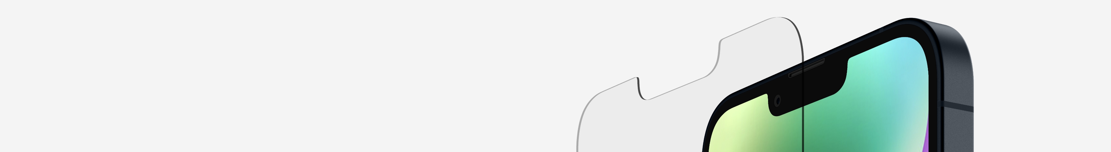 Belkin screen protection banner