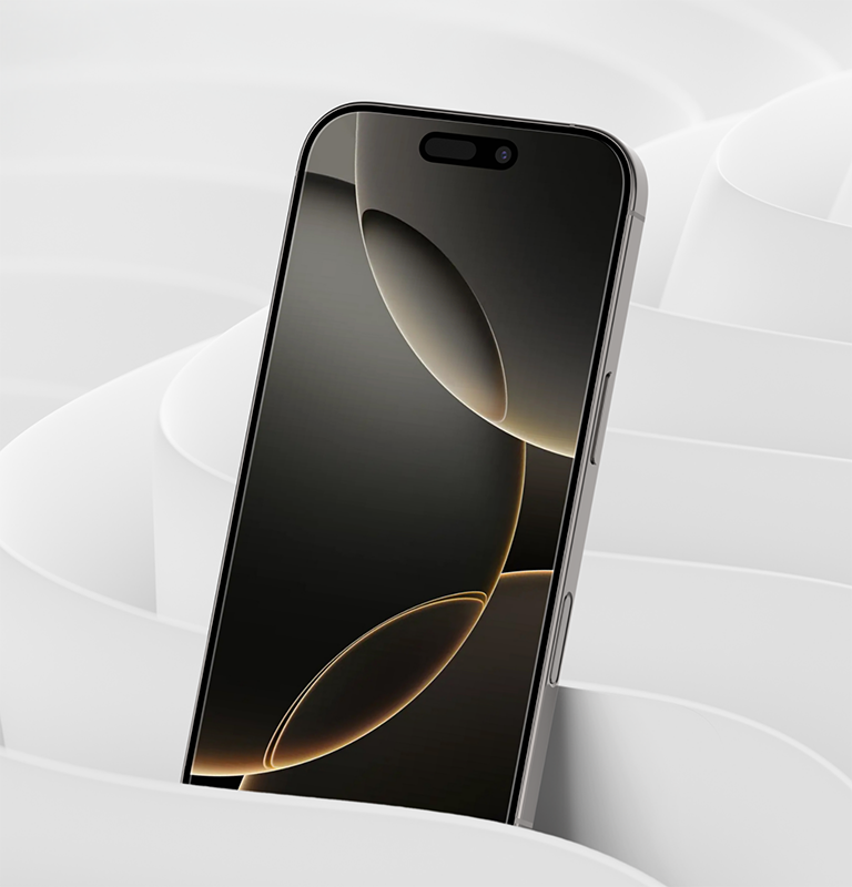 Ultra-thin design for flawless touch sensitivity. 