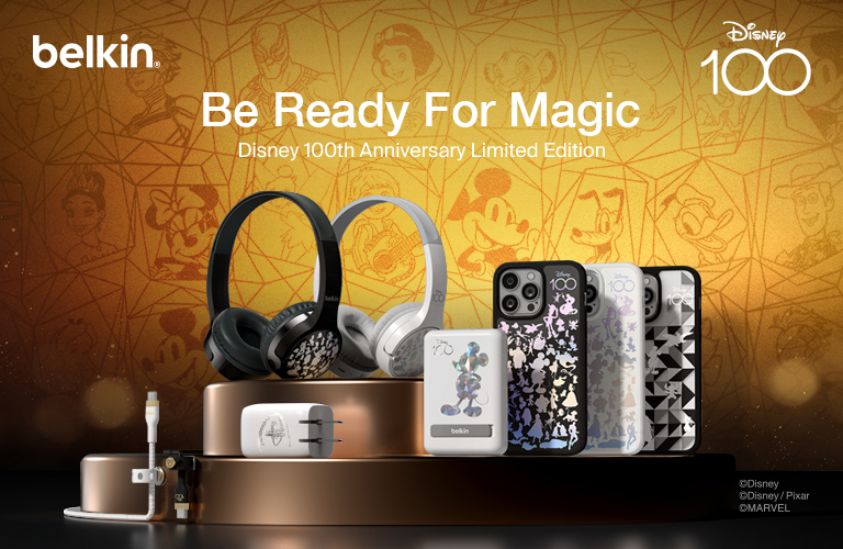 Be Ready For Magic Disney 100th Anniversary Limited Edition | Belkin