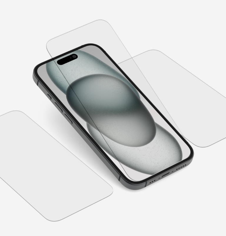 InvisiGlass antimikrobieller Displayschutz für das iPhone 16 Pro Belkin DE