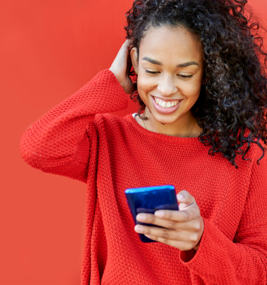 Person signing up for Affiliate Program