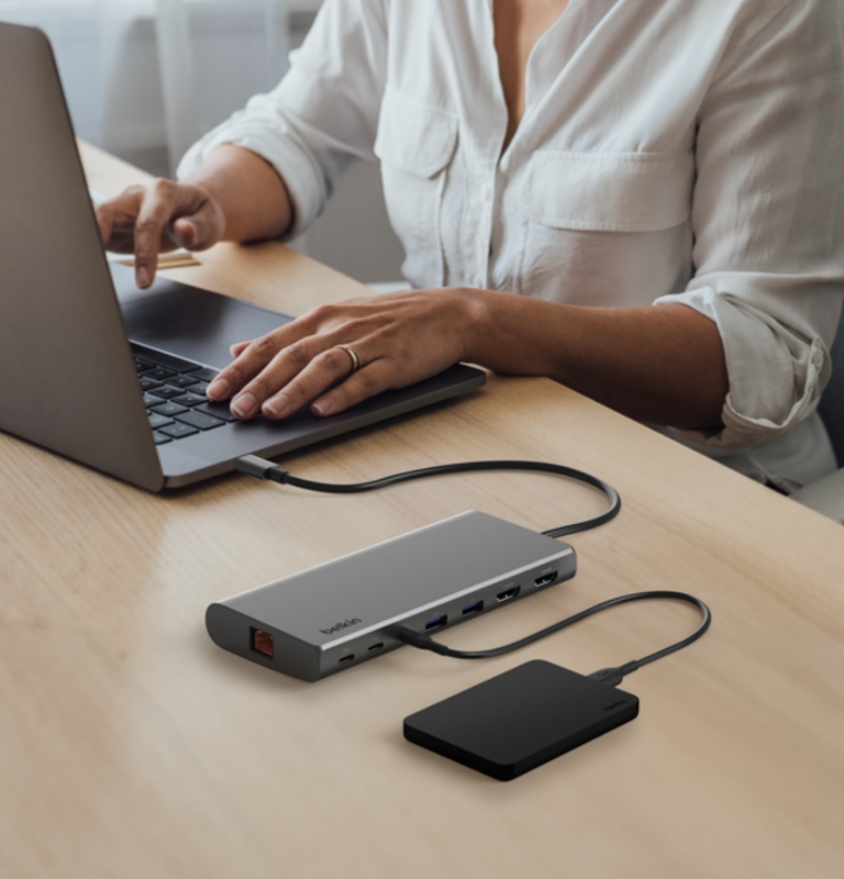 11-in-1 Pro GaN USB-C Docking Station 150W | Belkin US