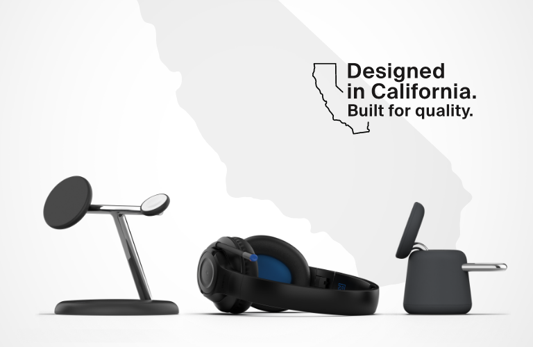 Diseñados en California. Fabricados para ofrecer calidad.