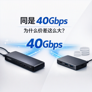 Thunderbolt 4 和 USB4 都是 40Gbps，为什么价格差这么多？